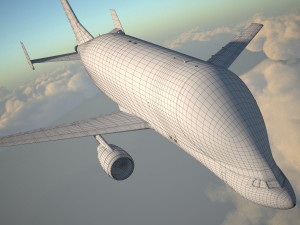 Airbus Beluga XL Modèle 3D
