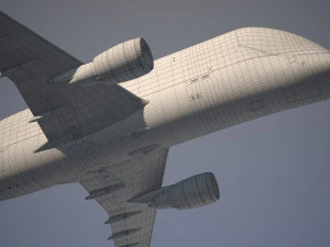 Airbus Beluga XL 3D Model
