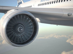 Airbus A330-300 with interior 3D Model