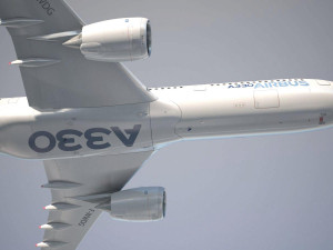 Airbus A330-300 with interior 3D Model