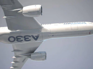 Airbus A330-300 with interior 3D Model