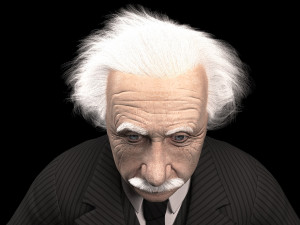 Albert Einstein 3D 모델