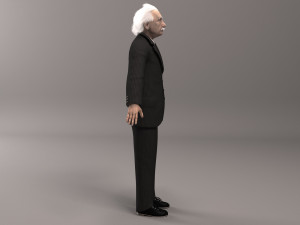 Albert Einstein 3D 모델