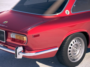 Alfa Romeo GTV 1974 Modello 3D