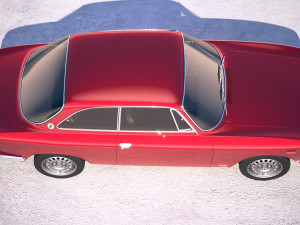 Alfa Romeo GTV 1974 Modello 3D