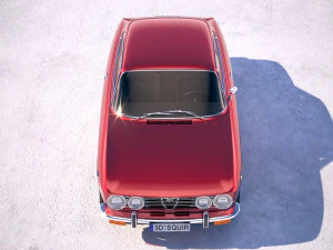 Alfa Romeo GTV 1974 3D Model