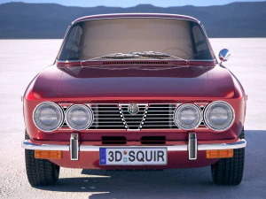 Alfa Romeo GTV 1974 3D Model