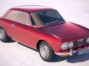 Alfa Romeo GTV 1974 3D Model