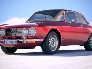 Alfa Romeo GTV 1974 3D Model