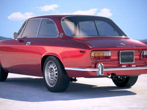 Alfa Romeo GTV 1974 Modello 3D