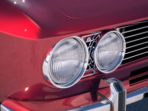 Alfa Romeo GTV 1974 3D Model