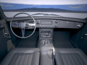 Alfa Romeo GTV 1974 3D Model