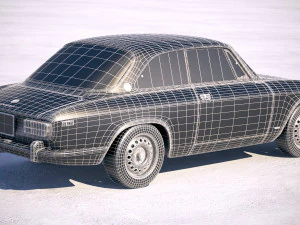 Alfa Romeo GTV 1974 3D Model