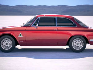 Alfa Romeo Giulia GTA 1965-1969 vray 3D Model