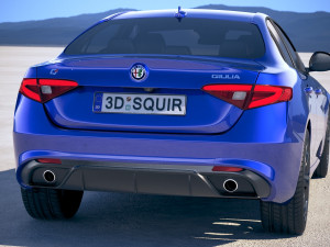 Alfa Romeo Giulia Veloce 2018 Modello 3D
