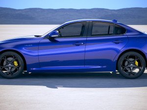 Alfa Romeo Giulia Veloce 2018 Modello 3D