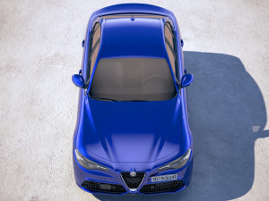 Alfa Romeo Giulia Veloce 2018 Modello 3D