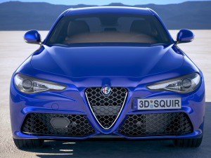 Alfa Romeo Giulia Veloce 2018 Modello 3D