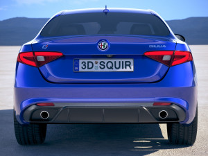Alfa Romeo Giulia Veloce 2018 Modello 3D