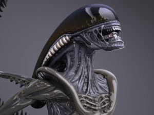 Alien Xenomorph High Detail Modelo 3D