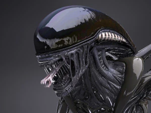 Alien Xenomorph High Detail 3D Model