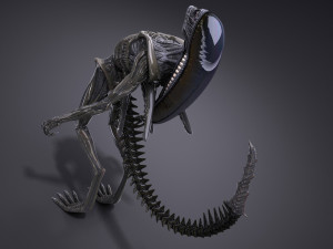 Alien Xenomorph High Detail 3D Модель