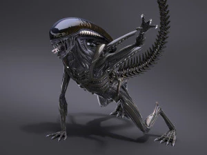 Alien Xenomorph High Detail 3D Model