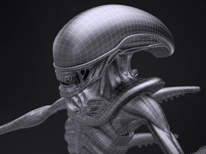 Alien Xenomorph High Detail 3D Model