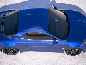 Alpine A110 2018 3D Model