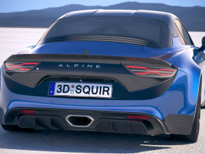 Alpine A110 Cup 2018 3D Модель