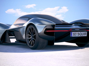 Aston Martin am RB 001 2018 3Dモデル