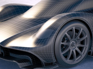 Aston Martin am RB 001 2018 3Dモデル