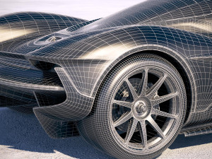 Aston Martin am RB 001 2018 3Dモデル
