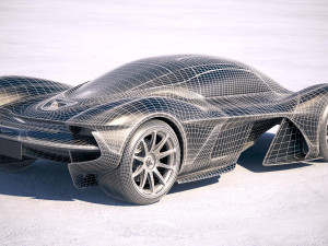 Aston Martin am RB 001 2018 3Dモデル