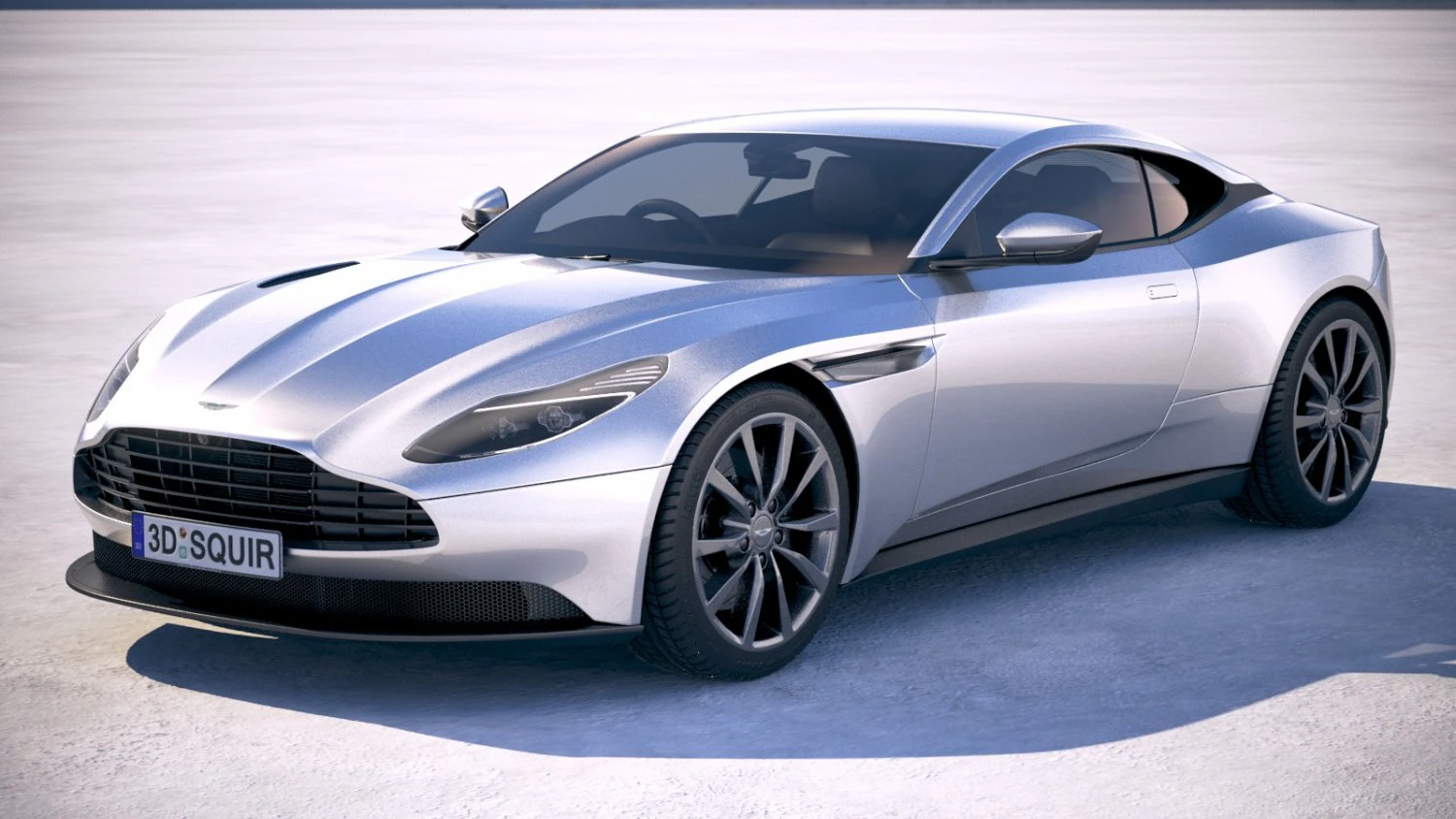 Aston Martin DB11 v8 2018 3D Model .c4d .max .obj .3ds .fbx .stl .blend 