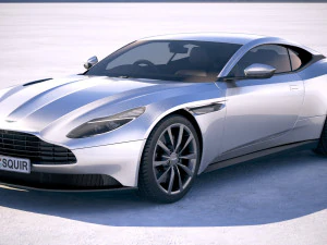 Aston Martin DB11 v8 2018 Modello 3D