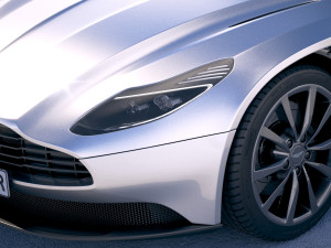 Aston Martin DB11 v8 2018 3D Model