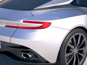 Aston Martin DB11 v8 2018 3D Model