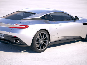 Aston Martin DB11 v8 2018 3D Model