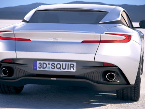 Aston Martin DB11 v8 2018 3D Model
