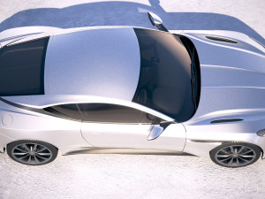 Aston Martin DB11 v8 2018 3D Model