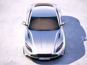 Aston Martin DB11 v8 2018 3D Model