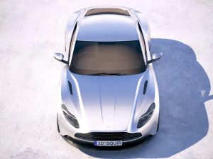 Aston Martin DB11 v8 2018 3D Model