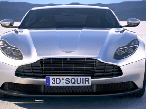 Aston Martin DB11 v8 2018 3D Model
