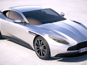 Aston Martin DB11 v8 2018 3D Model