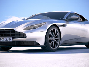 Aston Martin DB11 v8 2018 3D Model