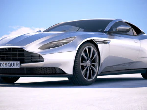 Aston Martin DB11 v8 2018 3D Model