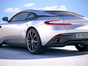 Aston Martin DB11 v8 2018 3D Model