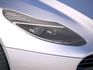 Aston Martin DB11 v8 2018 3D Model