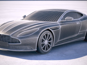 Aston Martin DB11 v8 2018 3D Model